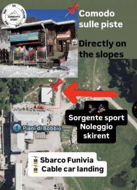 Noleggio pini di Bobbio - SORGENTE SPORT BARZIO-P.BOBBIO